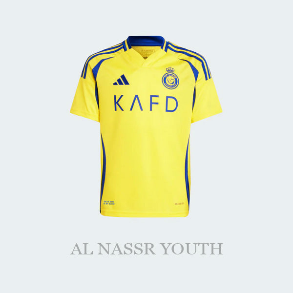 Al Nassr 24/25 Ronaldo Youth Home Jersey