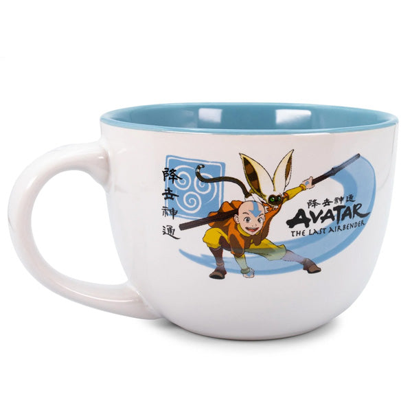 Avatar Aang and Momo Soup Mug