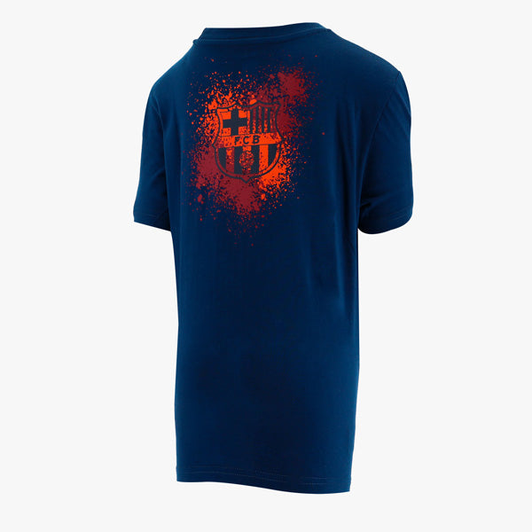 Barcelona Youth Navy T-Shirt