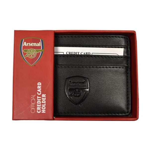 Arsenal FC Leather Money Clip Wallet