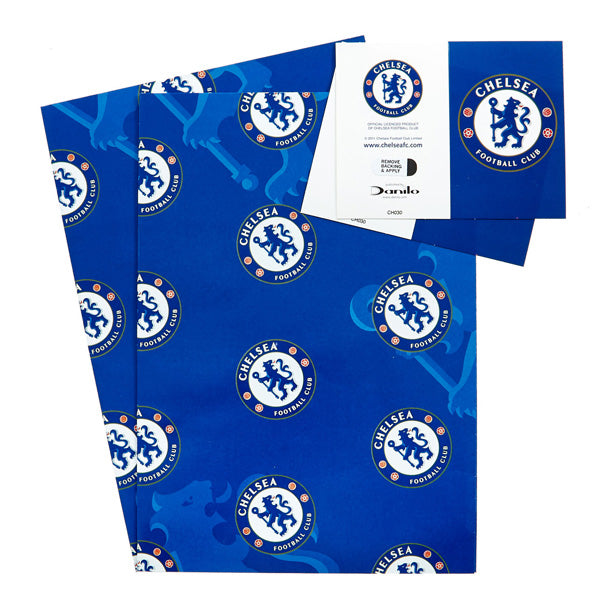 Chelsea FC Gift Wrap 2 Pack