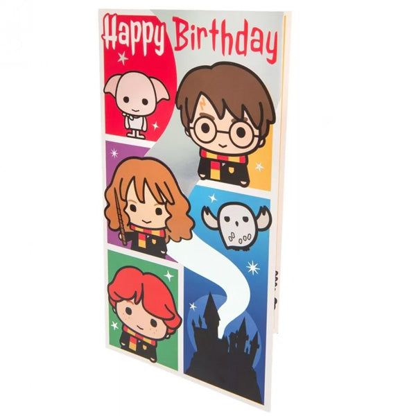 Harry Potter Chibi Birthday Card