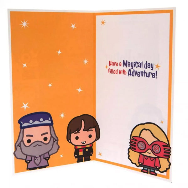 Harry Potter Chibi Birthday Card