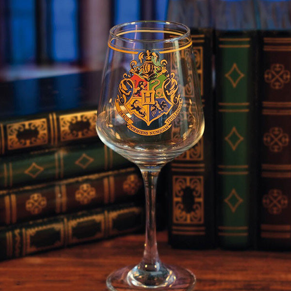 Harry Potter Hogwarts Crest Glass