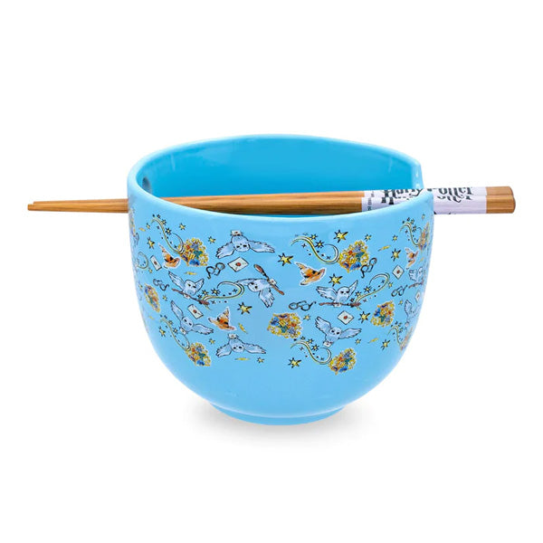 Harry Potter Hogwarts Icon Ramen Bowl and Chopsticks