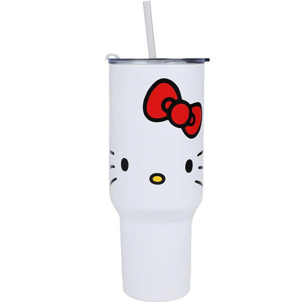 Hello Kitty Face Stainless Steel Tumbler