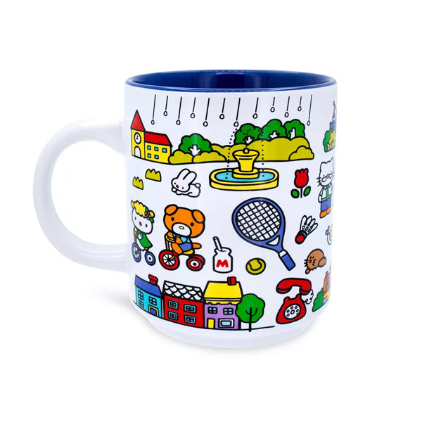 Hello Kitty Map Ceramic Mug