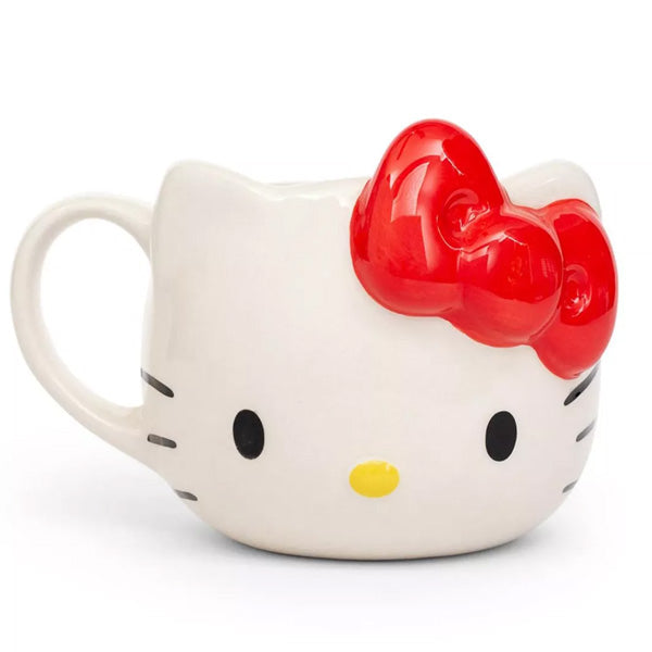 Hello Kitty Red Bow Ceramic 3D Mug