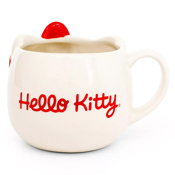 Hello Kitty Red Bow Ceramic 3D Mug