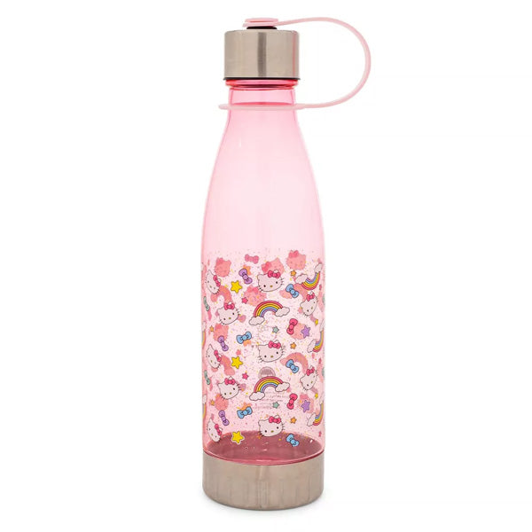 Hello Kitty Pastel Star Toss Print Water Bottle