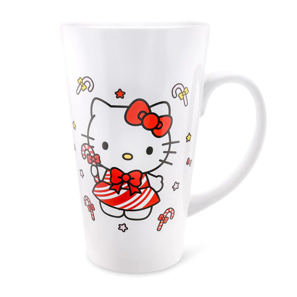 Hello Kitty Candy Cane Ceramic Mug