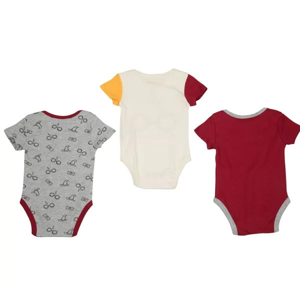 Harry Potter 3 Piece Onesie Set