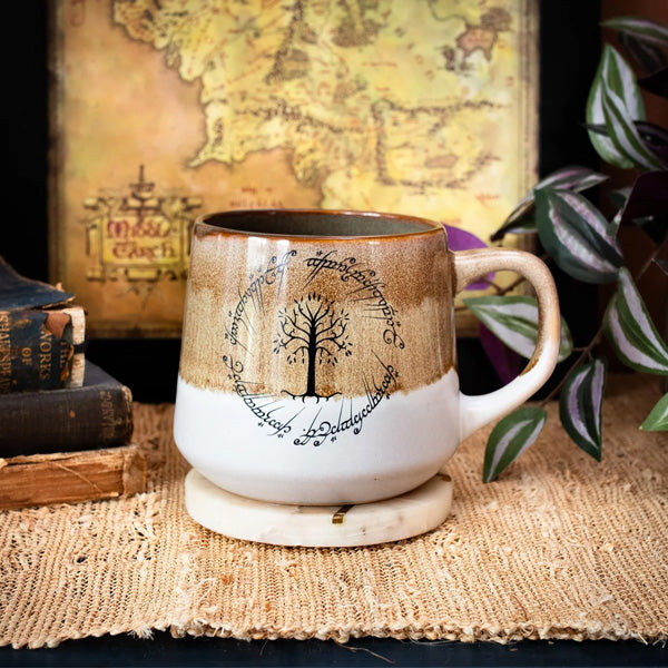 Lord of the Rings Elven Text Tapered Mug