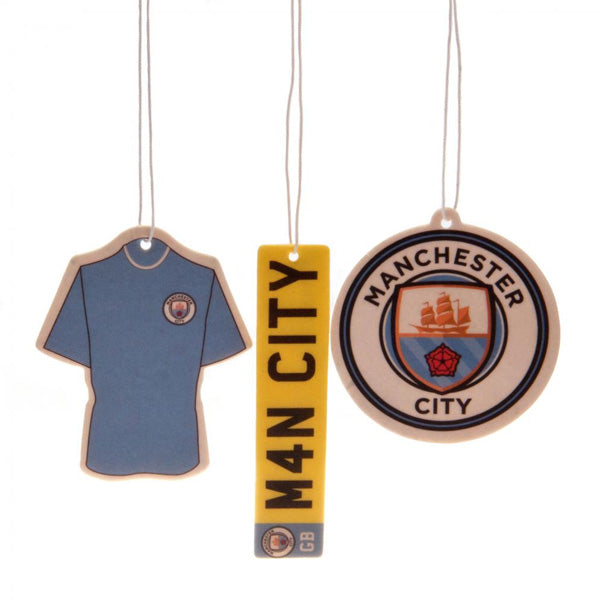 Manchester City FC 3 Pack Air Freshener