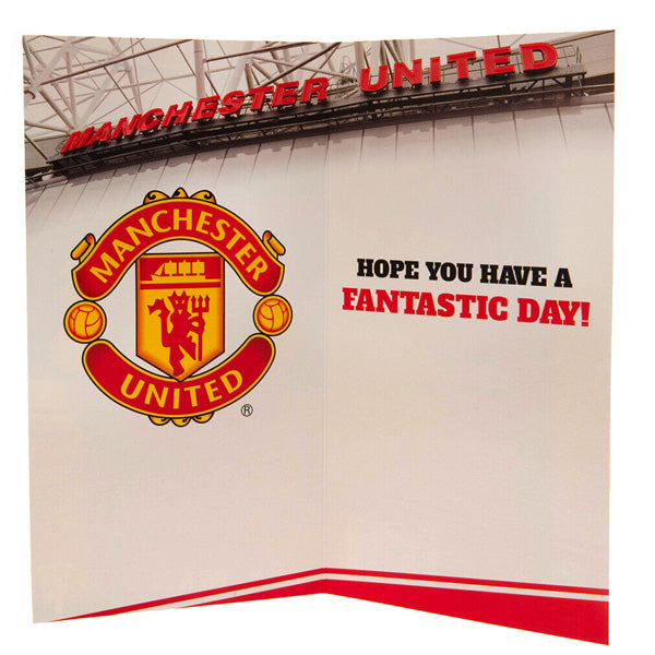 Manchester United FC No1 Fan Birthday Card