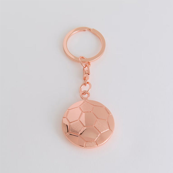 Manchester United FC Rose Gold Ball Keychain