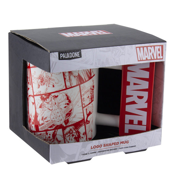 Marvel Logo Shaped Mug