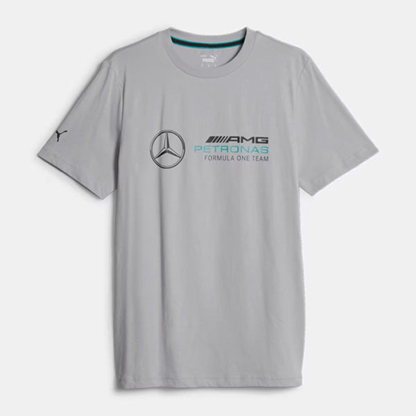 Mercedes AMG Petronas Essential Grey Logo T-Shirt | Trinidad and Tobago ...