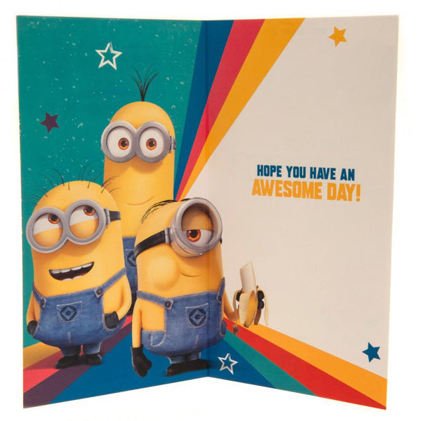 Minions Brother Birthday Card