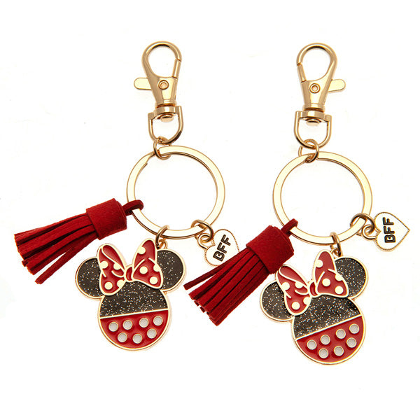 Minnie Mouse BFF Keychain Set