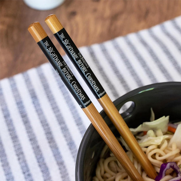 Nightmare Before Christmas Jack Ramen Bowl with Chopsticks