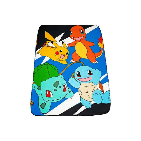 Pokemon Starter Gen 1 Throw Blanket