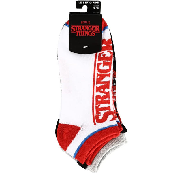 Stranger Things Ankle 5-Pack Socks