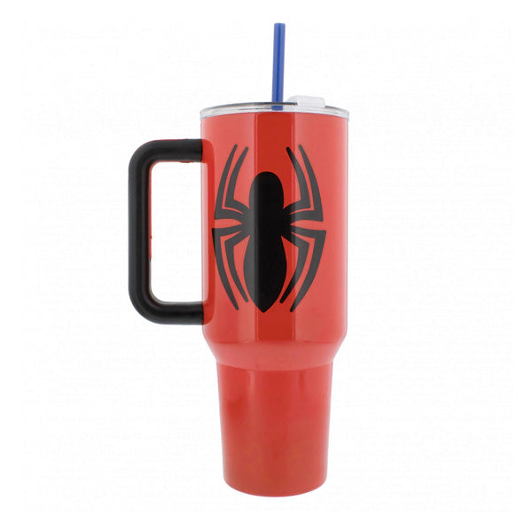 Spiderman Mask and Logo Stainless Steel Tumbler