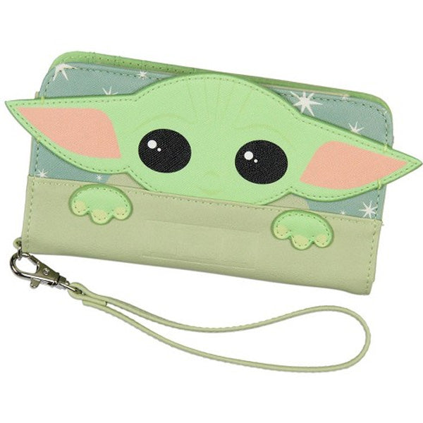 Star Wars Grogu Wristlet Wallet