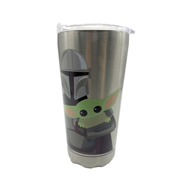 Star Wars Mandalorian Grogu Best Dad Tumbler