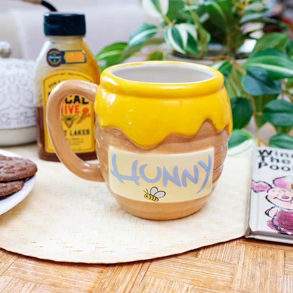 Winnie The Pooh Honey Pot Sculpted Mug