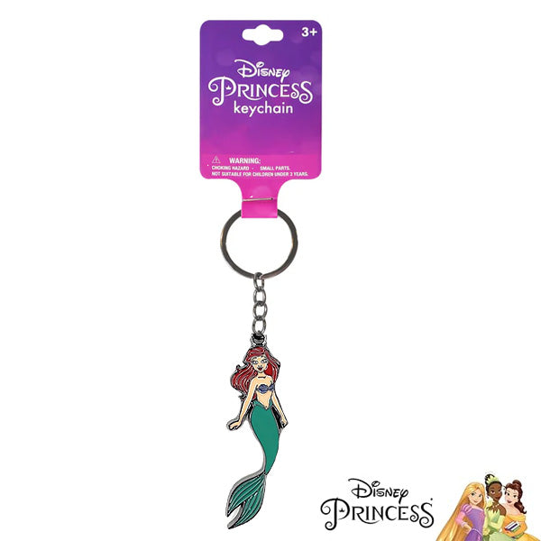 Princess Ariel Metal Keychain