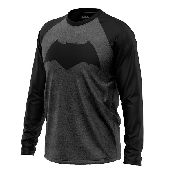 Batman Bat fleck Long Sleeve T-Shirt