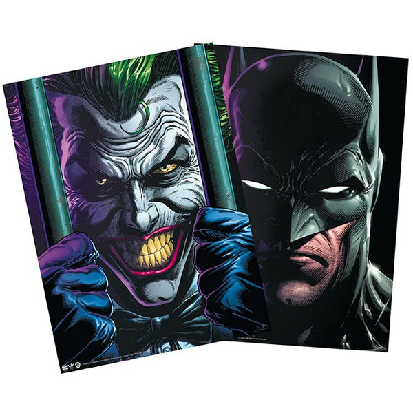 Batman and Joker Boxed Poster