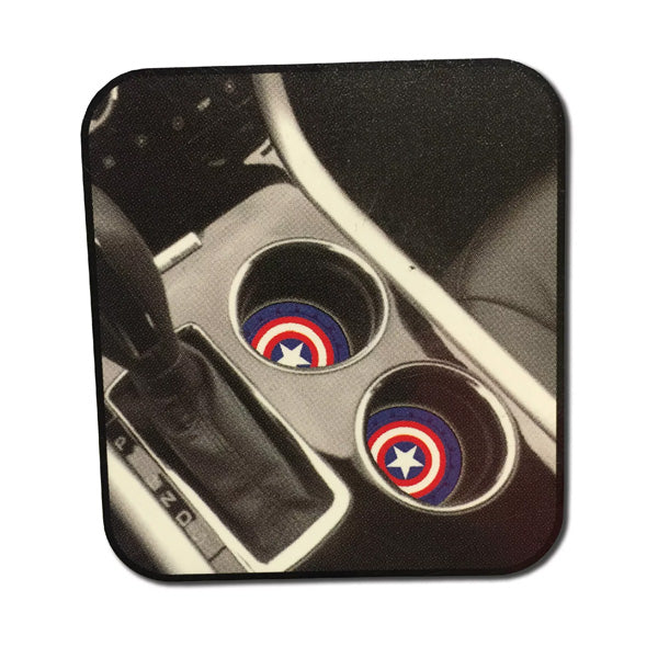 Captain America Cup Holder Coasters