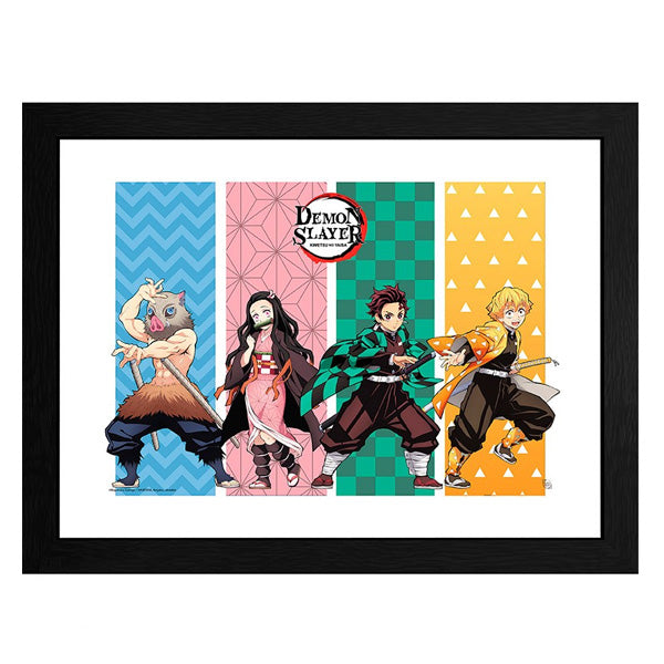 Demon Slayer Group Frame Picture