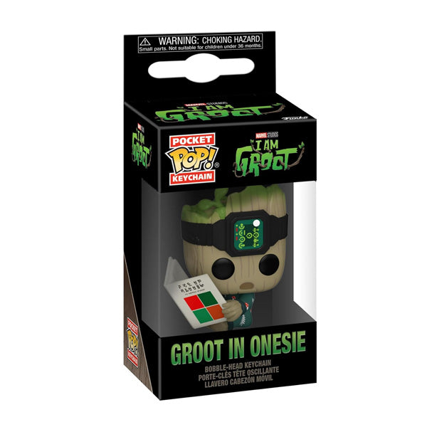 I Am Groot Onesie Pop Keychain