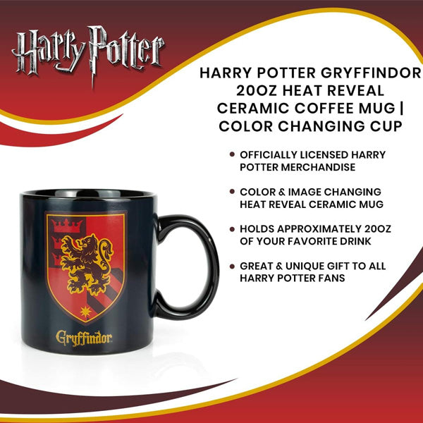 Harry Potter Gryffindor Heat Change Mug