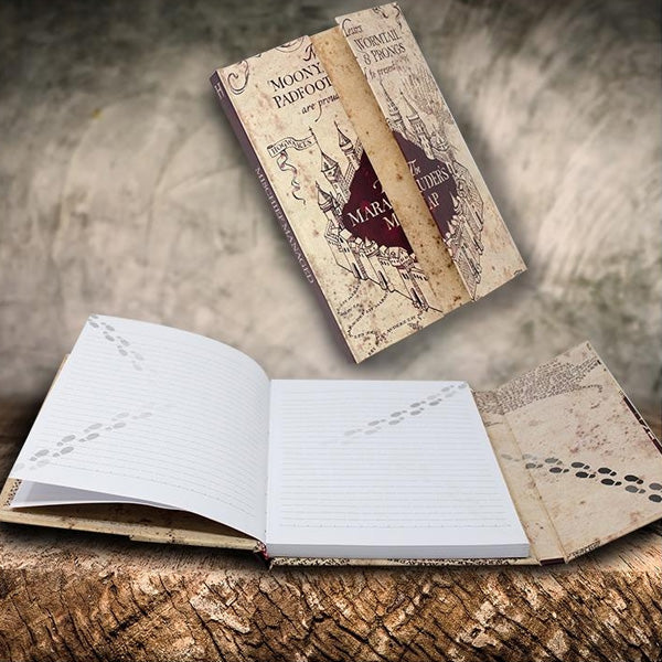 Harry Potter Marauders Map A5 Notebook