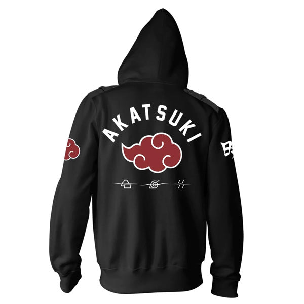 Naruto Akatsuki Military Zip Hoodie