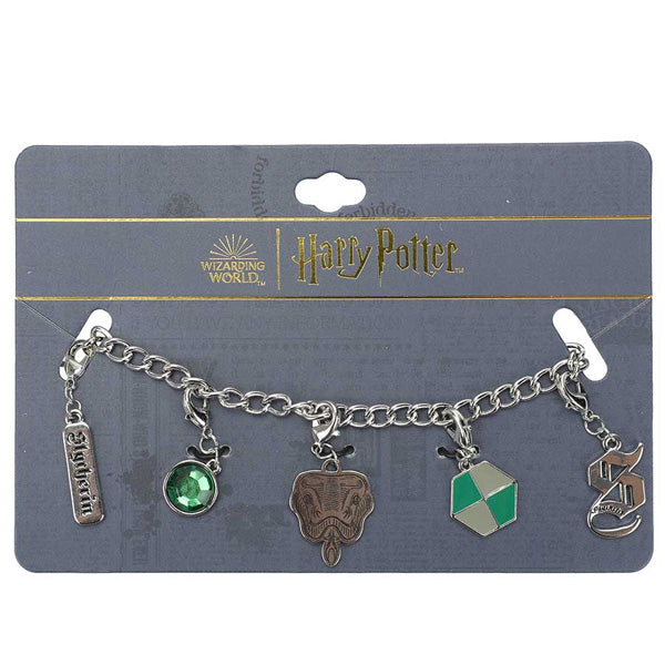 Harry Potter Slytherin Multi Charm Bracelet