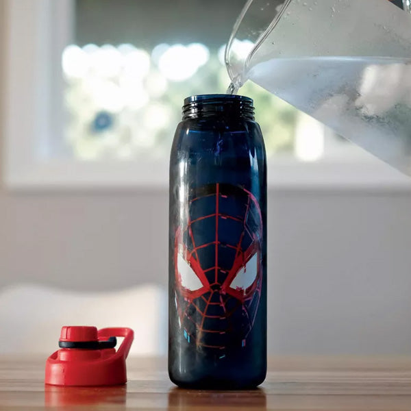 Spiderman Miles Plastic Water Bottle
