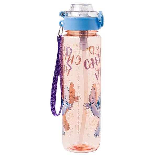 Lilo & Stitch Water Bottle with Lid