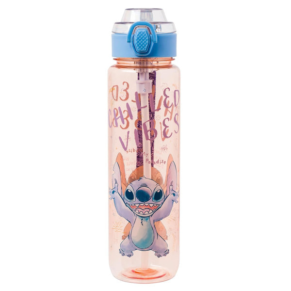 Lilo & Stitch Water Bottle with Lid