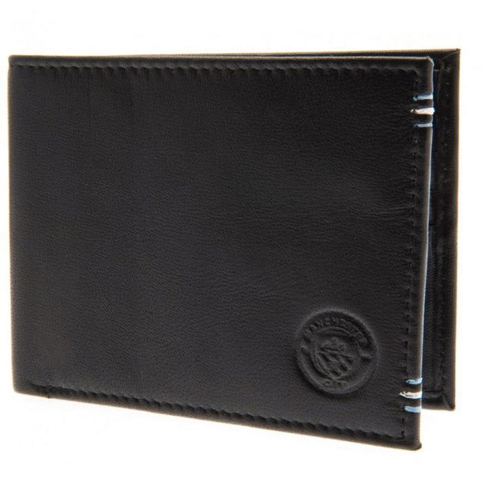 Manchester City FC Stitched Leather Wallet