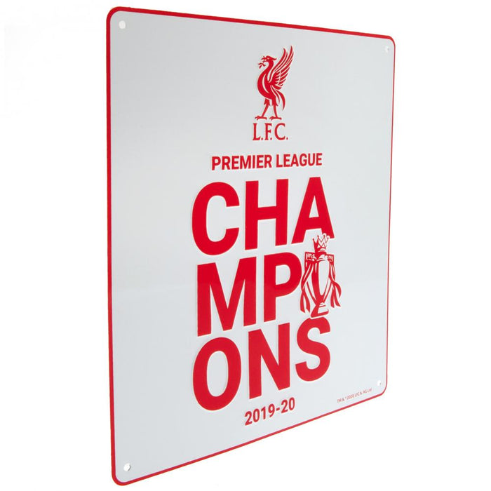 Liverpool FC Champions Sign