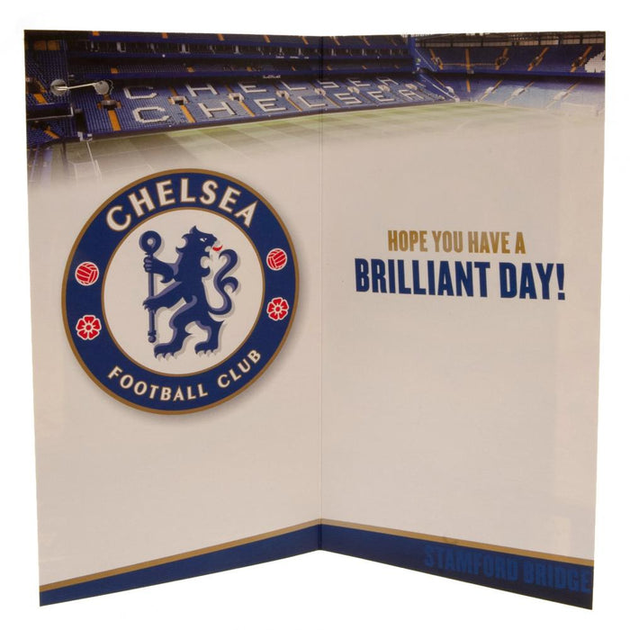 Chelsea FC Brother Birthday Card