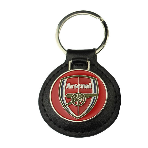 Arsenal FC Leather Keychain