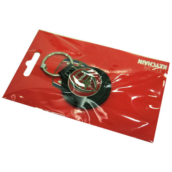 Arsenal FC Leather Keychain