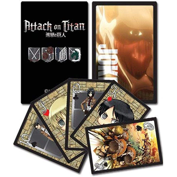 Attack On Titan Playing Cards